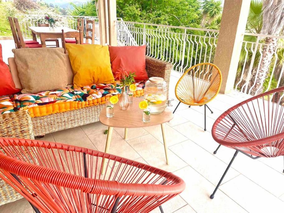 Villa Proche Ajaccio Et Mer Exclusive 2 A 10 Voyageurs Bastelicaccia 外观 照片